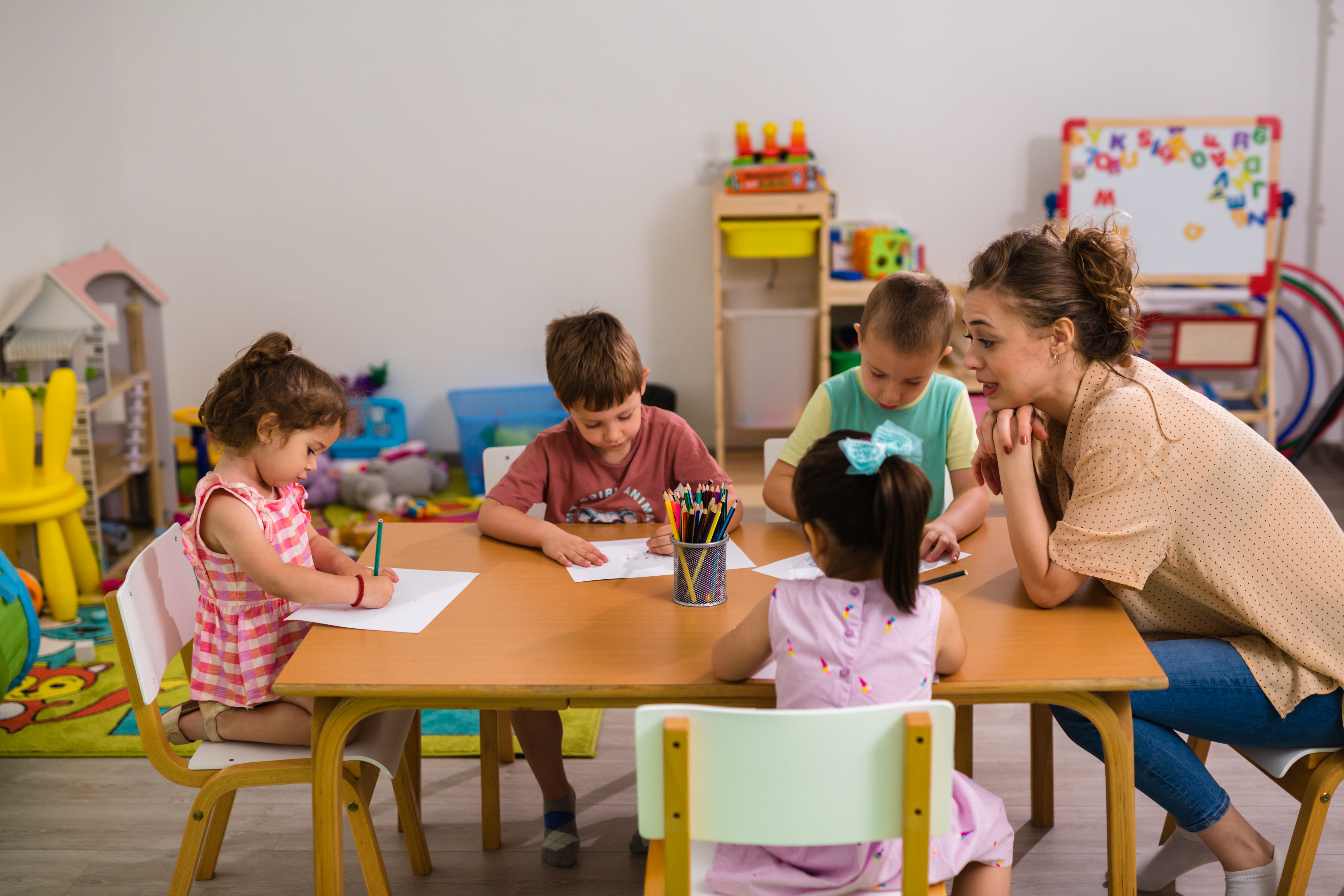 Toddler care at Golden Glow Daycare